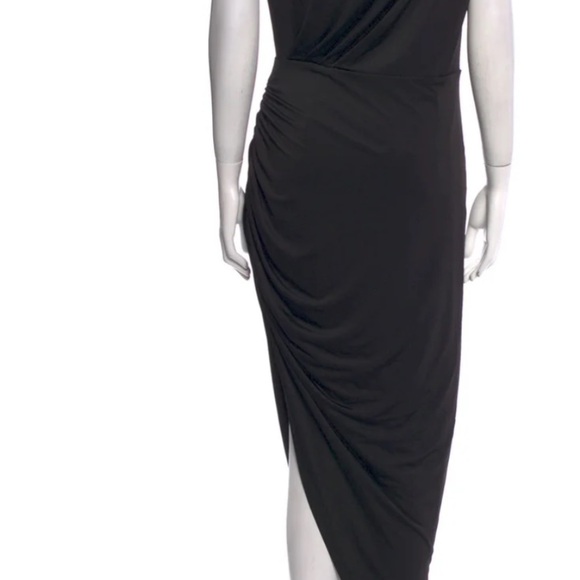 Veronica Beard Black Midi Dress Medium M - Picture 2 of 5